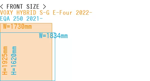 #VOXY HYBRID S-G E-Four 2022- + EQA 250 2021-